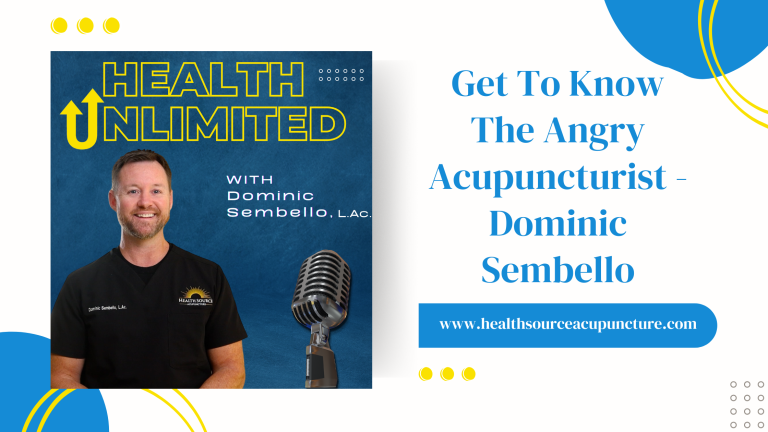 Podcast Ep. #1-Welcome to the Health Unlimited Podcast with Dominic Sembello